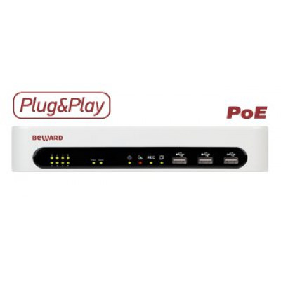 16-канальный IP видеорегистратор BEWARD BDR16VP